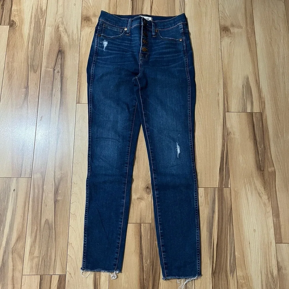 Lot of 2 Madewell Women's Jeans Sz 26 Skinny 9